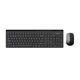 Комплект бездротовий Rapoo 8100GT Wireless/Bluetooth Black - зображення 8