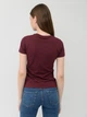 Футболка хлопковая женская Sol's Regent Women 01825146 L Бордовая (3660731276524) - изображение 2