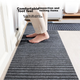 Коврик кухонный JD Original Seven Stripe комплект 50x80+50x160 см серый - изображение 1