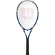 Тенісна ракетка Wilson Beginner з амортизацією, великий циферблат, для студентів коледжів та гравців початкового рівня, тенісна ракетка для одного гравця - зображення 3
