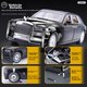 Детская игрушечная модель автомобиля Rolls-Royce Phantom от Chiyu Toys, реалистичная модель из сплава, подарок для мальчиков. - изображение 11