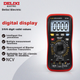 Цифровой мультиметр DELIXI ELECTRIC, многофункциональный цифровой дисплей, высокоточный интеллектуальный мультиметр, амперметр для домашнего использования, DE78AS NCV - изображение 9
