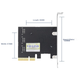 Плата расширения EB-LINK PCI-E X4 to SATA 3.0 6 портов адаптер SSD - изображение 5