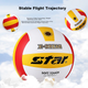 Волейбольный мяч Star Volleyball для вступительных экзаменов в старшую школу, мягкий волейбольный мяч из полиуретана для детей и взрослых, стандартный соревновательный мяч 5 размера VB4025-34 - изображение 6