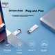 Флеш-накопичувач Aigo 32 ГБ USB 3.2, високошвидкісний водонепроникний металевий USB-накопичувач із функцією читання/запису, U312 для навчання, офісу, використання в автомобілі, універсальний портативний накопичувач - зображення 9