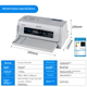Матричный принтер PRINT-RITE PR-635 для печати счетов-фактур, накладных, налоговых чеков и ваучеров, бумага Qianjin, 1+5 копий - изображение 4