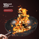 Чугунная сковорода-вок MAXCOOK, 32 см, с рисунком «рыбья чешуя», совместима с газовыми и индукционными плитами, без покрытия, MCC9977 - зображення 8