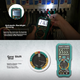 Цифровой мультиметр Pro'sKit MT-1280D, ЖК-дисплей, интеллектуальная защита от перегорания, универсальный измерительный прибор, измерительный прибор для электриков. - изображение 5