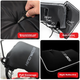 Мотоциклетные перчатки BWNK Electric, чехол на руль мотоцикла, зимние теплые, для скутера, увеличенные и утолщенные, ветрозащитные, с широким горлом для водителя. - изображение 7