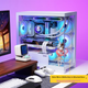 Корпус SAMA New Mirror World Matx Seaside White - изображение 7