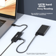USB-концентратор PHILIPS USB 3.0, высокоскоростной расширительный 4-портовый концентратор, адаптер-конвертер для ноутбука на 5 портов, удлинительный кабель, разъем питания Type-C, длина 1,5 метра. - изображение 3