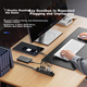 USB-концентратор ORICO USB 3.0, 7-портовая док-станция расширения, многоинтерфейсный преобразователь, независимый источник питания, совместим с ноутбуками и настольными компьютерами, подходит для Lenovo и Huawei, PW7U-U3 - изображение 4