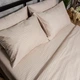 Комплект постельного белья Moon&Star Евро 200x220 см наволочки 4 х 70х70 см Ivory Stripe Satin Stripe (MS-820013104) - изображение 3