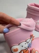 Гумові чоботи для дівчинки Apawwa 387 J pink рожеві р.25-14 см - зображення 4