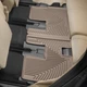 Килимки у салон Toyota Highlander 2014-, 3 ряд, бежеві, Weathertech W335TN - зображення 2