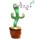 Танцюючий кактус Dancing Cactus TikTok з підсвіткою і функцією повторення на USB зарядці - зображення 1