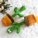 Танцюючий кактус Dancing Cactus TikTok з підсвіткою і функцією повторення на USB зарядці - зображення 4