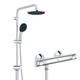 Grohe Precision Flow Термостат для душу + Душова система Vitalio System 200 Flex (UA202908TR) - зображення 1