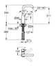 Grohe Essence Одноважільний змішувач для раковини L-Size (24177KF1) - зображення 4