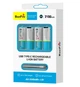 AA Li-Ion акумулятори BestFire 2150mAh з USB‑C зарядкою, перезарядні (набір 4 шт.) - зображення 1