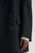 Чоловіче чорне вовняне пальто OVERSIZED WOOL PEACOAT Gant S 7006258 - изображение 6