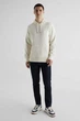 Чоловіче біле худі REG BADGE SWEAT HOODIE Gant XXXL 2037039 - зображення 2