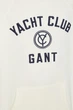 Чоловіче біле худі YACHT HOODIE RAGLAN Gant XXL 2007045 - изображение 5