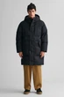 Чоловічий чорний пуховик ELONGATED MIXED Gant XL 7006374 - изображение 1
