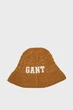 Жіноча гірчична панама KNITTED BELL HAT Gant OS 4910040 - изображение 2