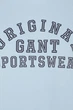 Чоловіче блакитне худі ORIGINAL GRAPHIC Gant S 2007081 - изображение 3