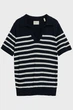 Жіноче поло у смужку FINE KNIT RUGGER Gant XS 4800404 - изображение 6