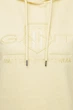 Жіноче жовте худі REG TONAL SHIELD Gant XS 4203648 - зображення 3