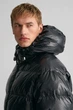 Чоловічий чорний пуховик OVERSIZED SHINY Gant XL 7006370 - изображение 4