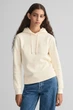 Жіноче бежеве худі REG TONAL SHIELD Gant XS 4203648 - изображение 1