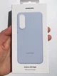 Чехол силиконовый противоударный Silicone Case для Samsung Galaxy S25 Edge (S937) Light Blue - изображение 2