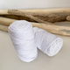 Шнур кручений YarnArt macrame rope 3мм білий 250г (№751) - изображение 1