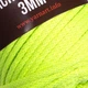 Шнур плетений YarnArt macrame cord яскраво-фісташковий 3 мм для макраме (№801) - изображение 6