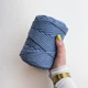 Шнур кручений для макраме YarnArt macrame rope 5мм джинсовий 500г (№761) - изображение 4