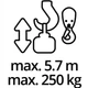 Лебідка електрична Einhell TC-EH 250 2255130 (4006825627183) - зображення 5