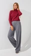 Джемпер однотонный женский On me YT2609 One Size Бордовый shop (2000999154911) - изображение 1