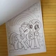 Раскраска My Little Pony Fluttershy А4 (28590) - изображение 2