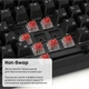 Клавіатура Ajazz AK820 Red Switch USB-C UA Black (AK820-R-B) - зображення 10