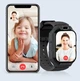 Детские умные смарт часы M04 с GPS отслеживанием, 4G SIM-картой, прослушиванием, камерой и кнопкой SOS Розовый - изображение 8