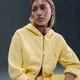 Толстовка жіноча W Phnx Flc Crop Yellow HV2426-722 XS - изображение 2