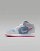 Кросівки дитячі Air Jordan 1 Mid Se (Gs) Grey/Blue HQ1999-400 37.5 - зображення 1