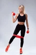 Резинка для фитнеса Active Point латексная 1,2 мм красная 11 кг - изображение 9