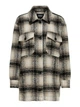 Куртка ONLALLISON CHECK SHACKET OTW NOOS 15210562-Pumice Stone-Checks: BLACK ONLY L Бежевий 15210562-PUMICE STONE-CHE M - изображение 4