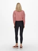 Толстовка ONLSQUARE L/S STRING O-NECK CC SWT 15234269-Ash Rose ONLY L Розовий 15234269-ASH ROSE M - изображение 2