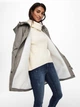Куртка ONLSALLY RAINCOAT CC OTW 15206116-Brushed Nickel-Detail:WHITE TEDDY ONLY M Сірий 15206116-BRUSHED NICKEL-D XS - зображення 3