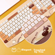 Комплект DEARMO MK8800 бездротовий Бежевий - зображення 7